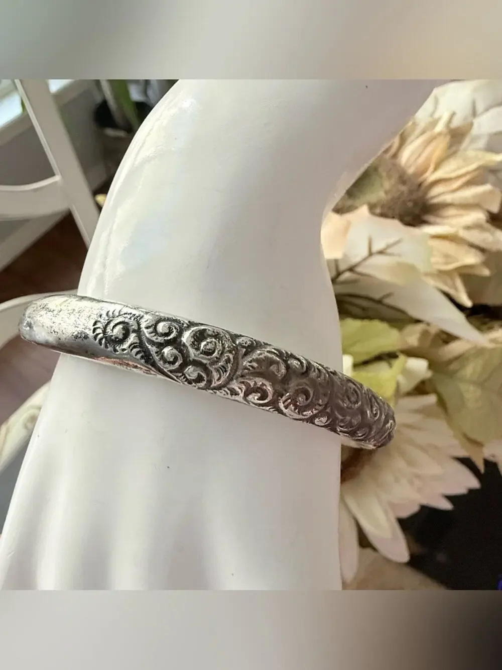 R. Blackinton & Co., 925 Sterling Silver VINTAGE Bangle Bracelet